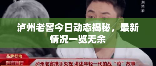 泸州老窖今日动态揭秘，最新情况一览无余