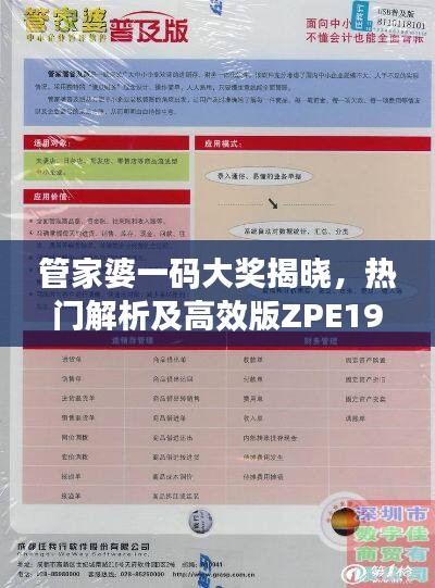 管家婆一码大奖揭晓，热门解析及高效版ZPE195.46速览