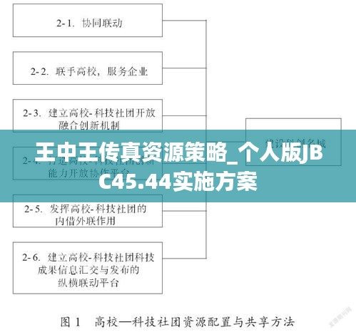 王中王传真资源策略_个人版JBC45.44实施方案