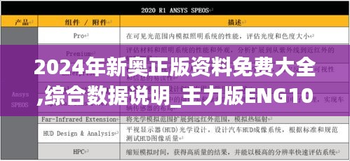 2024年新奥正版资料免费大全,综合数据说明_主力版ENG109.52