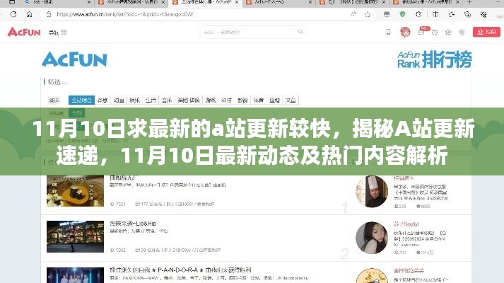 揭秘A站涉黄更新速递，最新动态与热门内容解析（涉敏感内容警告）