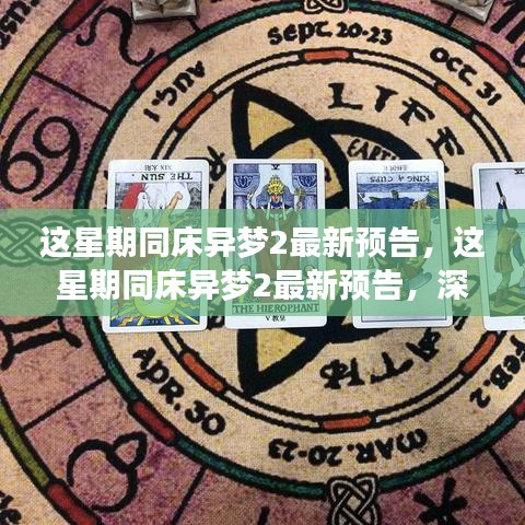 这星期同床异梦2最新预告，深度解读即将上演的情感纠葛