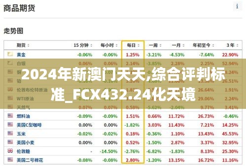 2024年新澳门天天,综合评判标准_FCX432.24化天境