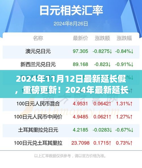 重磅更新！2024年假期安排出炉，延长假期，休闲时光来临！