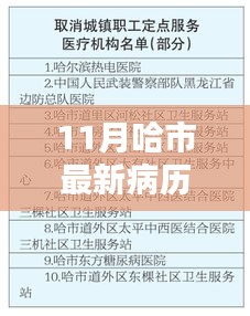 哈尔滨市11月最新病历下的医疗挑战与观点碰撞