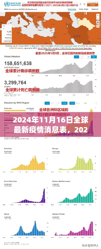 全球最新疫情消息表（2024年11月16日），全球抗疫进展及关键数据解析