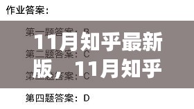 11月知乎最新版，蜕变之月，学习赋予自信与成就感的魔法时刻