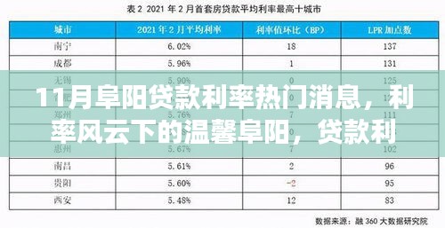 阜阳贷款利率揭秘，风云背后的故事与温馨城市解读