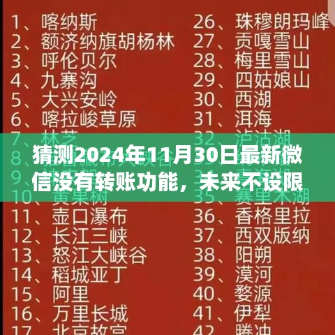 微信未来不设限，学习创新，自信成就梦想——转账功能变迁小探秘