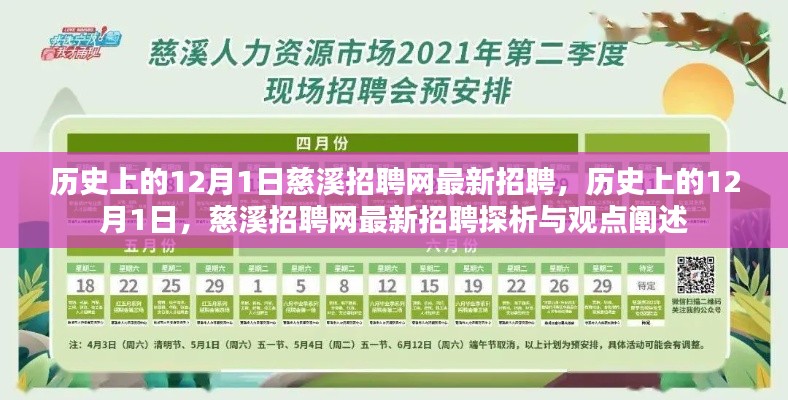 历史上的12月1日，慈溪招聘网最新招聘探析与观点阐述