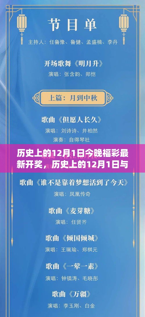 历史上的12月1日与福彩最新开奖全方位解读揭秘！