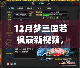 梦三国若枫最新视频系列，深度评测与解析，再现三国梦