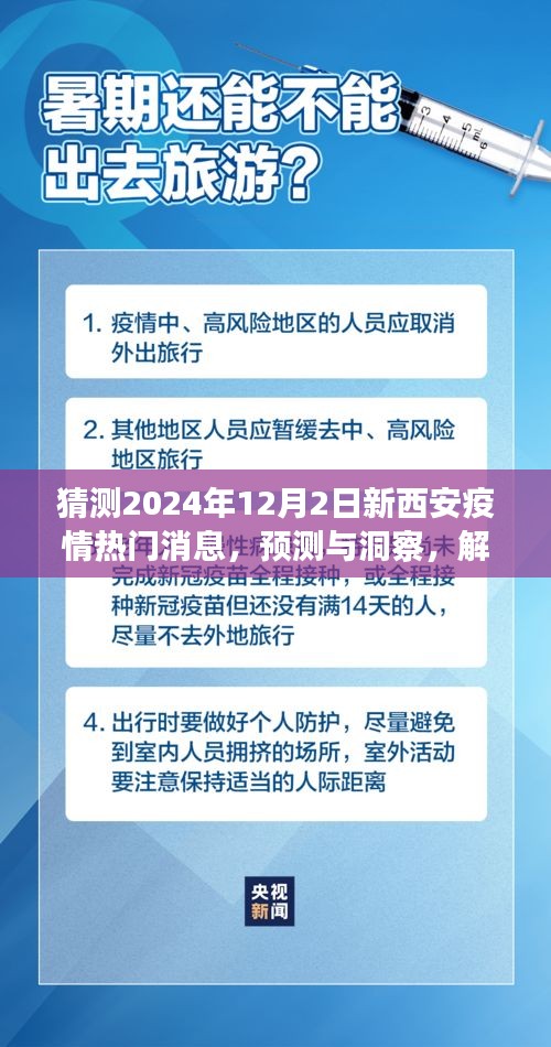 解析与预测，西安疫情未来走向——以新西安疫情热门消息为例（预测至2024年12月）