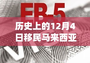 历史上的12月4日马来西亚移民政策探秘，热门政策与独特风味之旅