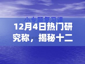 揭秘十二月四日热门研究的独家见解与未来趋势预测