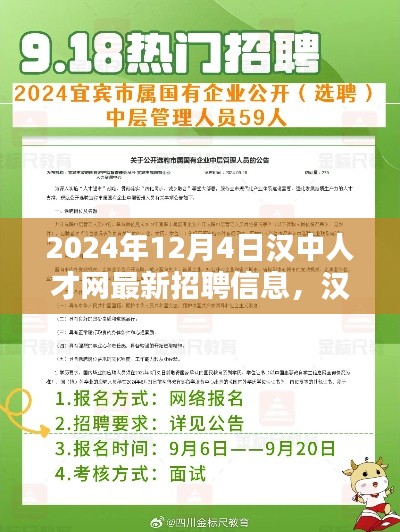 汉中人才网独家爆料，最新招聘信息大揭秘，职业未来从这里起航（2024年12月4日）