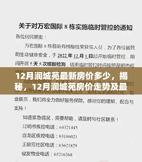 揭秘，润城苑房价走势及最新动态——十二月最新房价揭秘