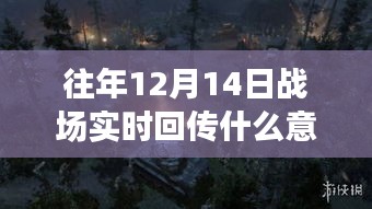 往年12月14日战场实时回传技术解析，深度探讨技术特性、体验、竞品对比与用户群体分析