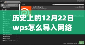 WPS历史上的12月22日，网络实时数据导入功能深度评测与介绍