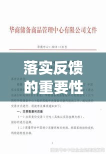 落实反馈的重要性及实践应用策略