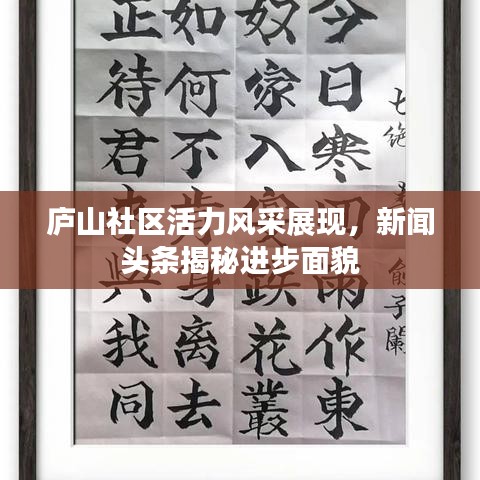 庐山社区活力风采展现，新闻头条揭秘进步面貌