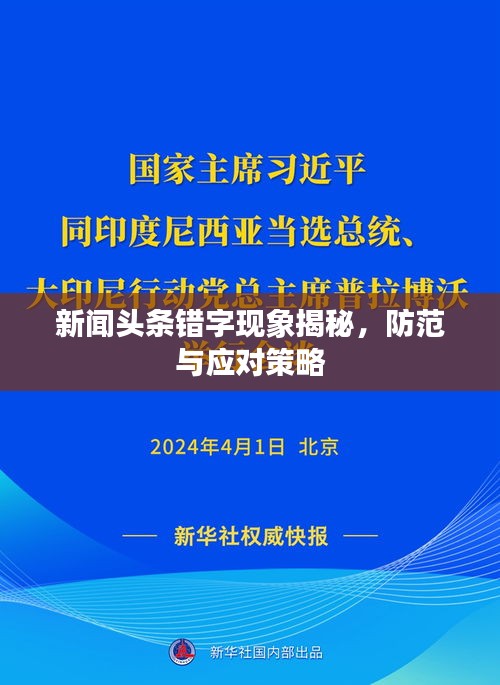 新闻头条错字现象揭秘，防范与应对策略