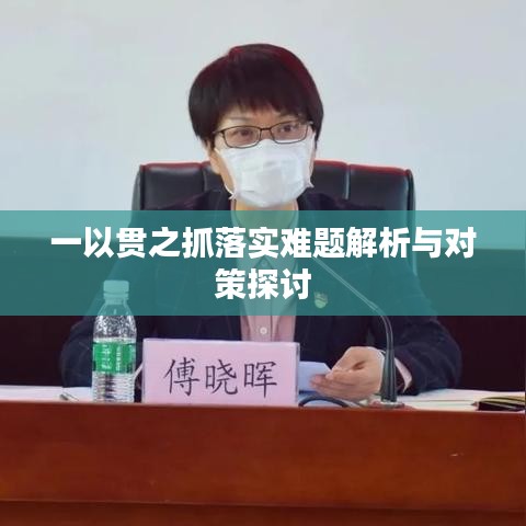 一以贯之抓落实难题解析与对策探讨