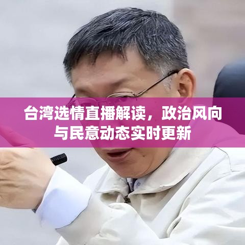 台湾选情直播解读，政治风向与民意动态实时更新